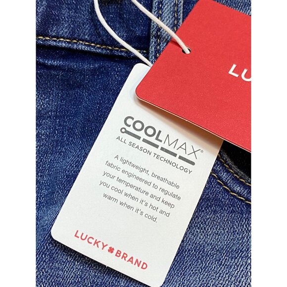 Lucky Brand Mens Easy Rider Boot Jeans 36x30 Advanced Stretch Denim CoolMax All - Picture 5 of 9